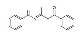 1-phenyl-butane-1,3-dione-3-phenylhydrazone结构式