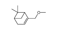 (5S)-4-(methoxymethyl)-6,6-dimethylbicyclo[3.1.1]hept-3-ene Structure