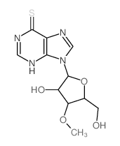 Inosine,3'-O-methyl-6-thio- (9CI) picture