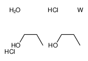 oxotungsten,propan-1-ol,dihydrochloride Structure