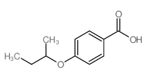 4-SEC-BUTOXY-BENZOIC ACID结构式