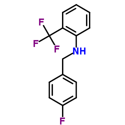 N-(4-Fluorobenzyl)-2-(trifluoromethyl)aniline picture