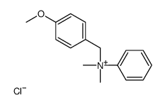 (4-methoxyphenyl)methyl-dimethyl-phenylazanium,chloride Structure