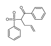 2-(benzenesulfonyl)-1-phenylpent-4-en-1-one结构式