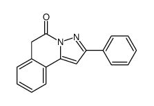 2-phenyl-6H-pyrazolo[5,1-a]isoquinolin-5-one结构式