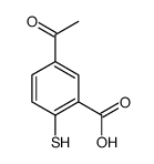 5-Acetyl-2-sulfanylbenzoic acid结构式