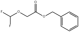 2-(二氟甲氧基)乙酸苄酯结构式