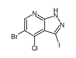 5-溴-4-氯-3-碘-1H-吡唑并[3,4-b]吡啶图片
