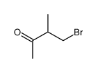 4-bromo-3-methylbutan-2-one Structure