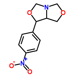 1-(4-Nitrophenyl)dihydro-1H-[1,3]oxazolo[3,4-c][1,3]oxazole结构式