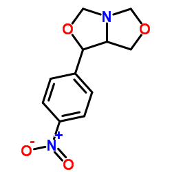 1-(4-Nitrophenyl)dihydro-1H-[1,3]oxazolo[3,4-c][1,3]oxazole structure