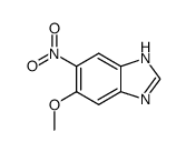 1H-Benzimidazole,5-methoxy-6-nitro-(9CI) structure