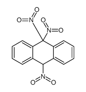 9,10,10-trinitro-9H-anthracene结构式