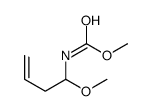 methyl N-(1-methoxybut-3-enyl)carbamate Structure