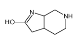 1,3,3a,4,5,6,7,7a-octahydropyrrolo[2,3-c]pyridin-2-one结构式