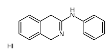 N-phenyl-1,4-dihydroisoquinolin-3-amine,hydroiodide结构式