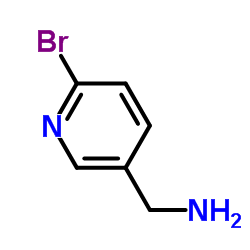 (6-Bromopyridin-3-yl)methanamine structure