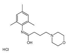 4-morpholin-4-yl-N-(2,4,6-trimethylphenyl)butanamide,hydrochloride Structure
