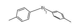 iodobis(4-methylphenyl)bismuthane结构式