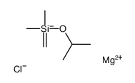 magnesium,methanidyl-dimethyl-propan-2-yloxysilane,chloride Structure