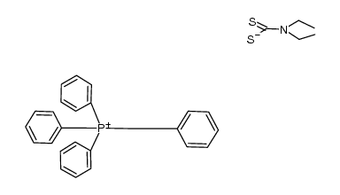 {Ph3PCH2Ph}{edtc} Structure