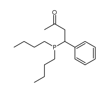 4-(dibutylphosphino)-4-phenylbutan-2-one结构式