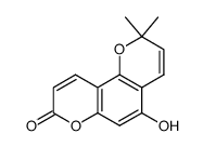 7-hydroxyalloxanthyletin Structure