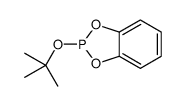 2-[(2-methylpropan-2-yl)oxy]-1,3,2-benzodioxaphosphole Structure