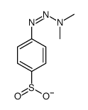 dimethylaminoazobenzene-4-sulfinate结构式