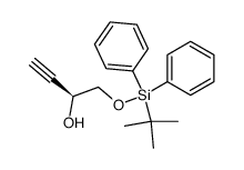 (S)-1[(tert-butyldiphenylsilyl)oxy]-3-butyn-2-ol Structure