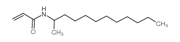 N-dodecan-2-ylprop-2-enamide Structure