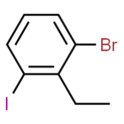 1-Bromo-2-ethyl-3-iodobenzene Structure
