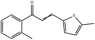 (2E)-1-(2-甲基苯基)-3-(5-甲基噻吩-2-基)丙-2-烯-1-酮图片