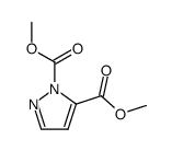 1H-Pyrazole-1,5-dicarboxylic acid,dimethyl ester (9CI)结构式