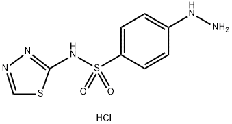 4-肼基-N-(1,3,4-噻二唑-2-基)苯-1-磺酰胺二盐酸盐图片