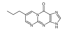 7-propyl-1H-pyrimido[1,2-a]purin-10-one Structure