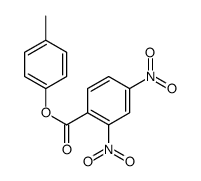 (4-methylphenyl) 2,4-dinitrobenzoate结构式