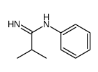 2-methyl-N'-phenylpropanimidamide结构式