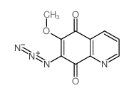 Streptonigrin analog (MeO-N3)结构式