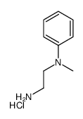 N'-methyl-N'-phenylethane-1,2-diamine,hydrochloride结构式