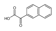 2-(naphthalen-2-yl)-2-oxoacetic acid结构式