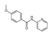 4-methoxy-N-pyridin-2-ylbenzamide结构式