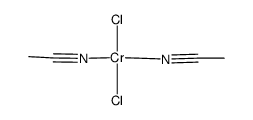 bis(acetonitrile)dichlorochromium(II) Structure