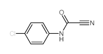 Carbonocyanidic amide,(4-chlorophenyl)- (9CI) Structure