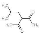 2,4-Pentanedione,3-(2-methylpropyl)-结构式