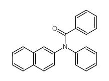 Benzamide,N-2-naphthalenyl-N-phenyl- Structure