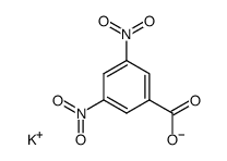 3,5-DINITROBENZOIC ACID, POTASSIUM SALT MIXED结构式