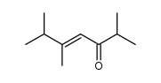 2,5,6-Trimethyl-4-hepten-3-one structure