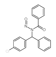 Benzamide,N-[(4-chlorophenyl)phenylmethyl]-N-nitroso-结构式
