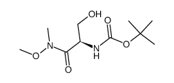 TERT-BUTYL (R)-1-(N-METHOXY-N-METHYLCARBAMOYL)-2-HYDROXYETHYLCARBAMATE图片